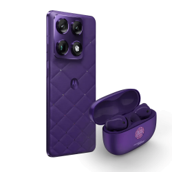 Motorola Signature 5G AMOLED-6.8in 165Hz 6200nits 16GB/512GB VioletIndigo SWAROVSKI EDITION + MotoBuds2+ (GR)